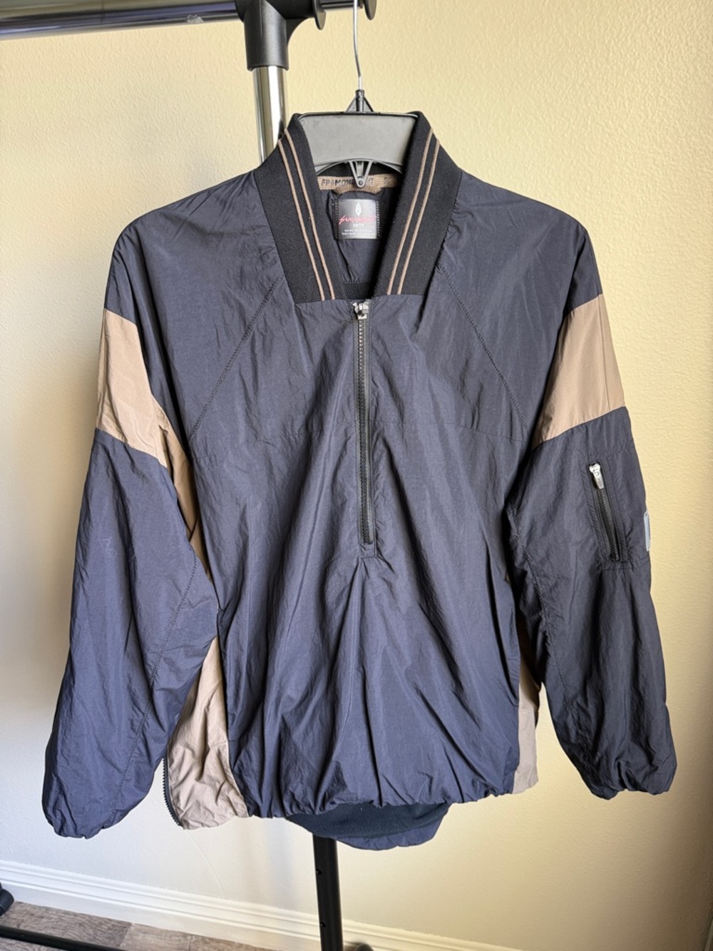 Free People Movement Match Up Rugby Pullover